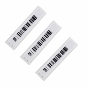 AM DR Labels - High-performance anti-theft security labels designed for retail environments, featuring 58KHz frequency and non-contact deactivation for seamless operation. Ideal for supermarkets, drug stores, and specialty stores