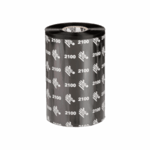 02100BK11045 | Zebra 2100 wax ribbon | 1 Box - 12 Ribbons