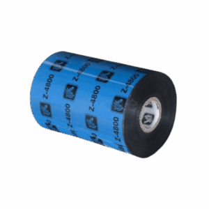 Zebra 04800BK08045 resin ribbon, 80mm x 450m