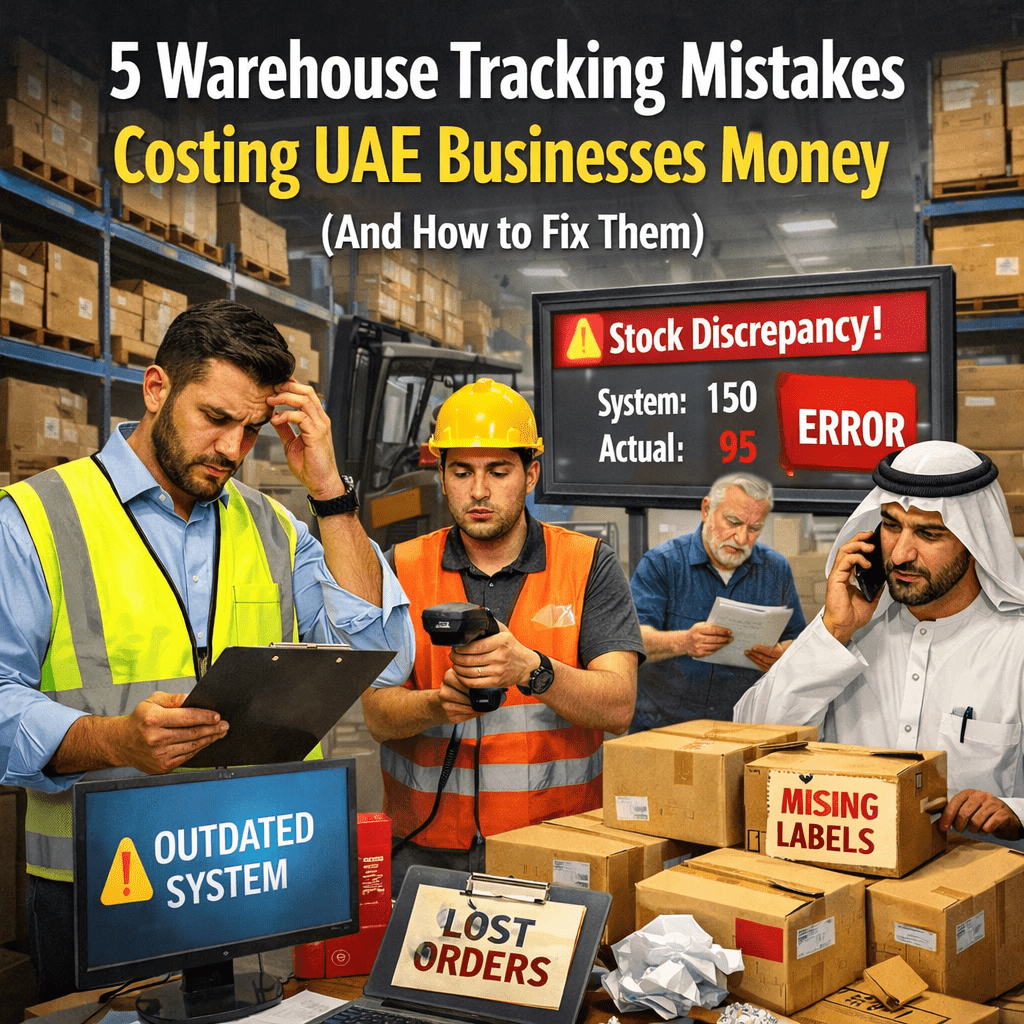 5 Warehouse Tracking Mistakes Costing UAE Businesses Money (And How to Fix Them)