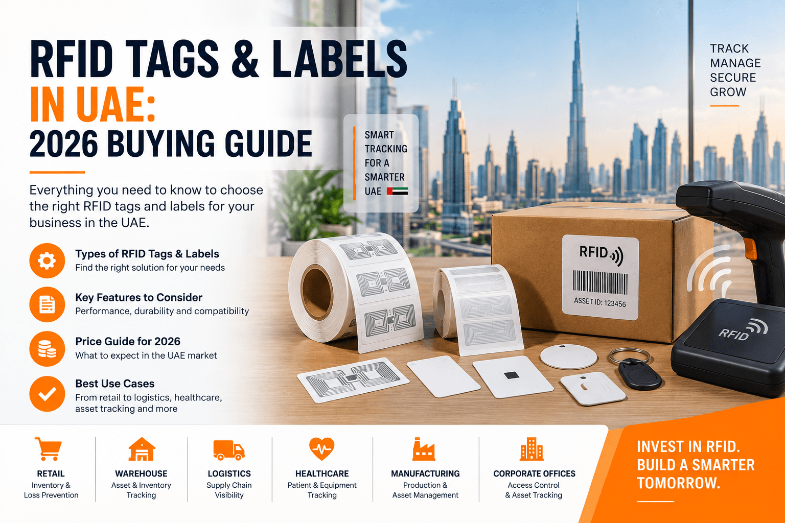 RFID Tags & Labels in UAE 2026 Buying Guide Easy Track Tech